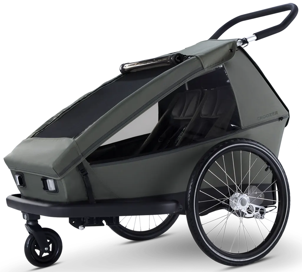 Croozer Kid Ellma 2 Fahrradanhänger Buggymodus