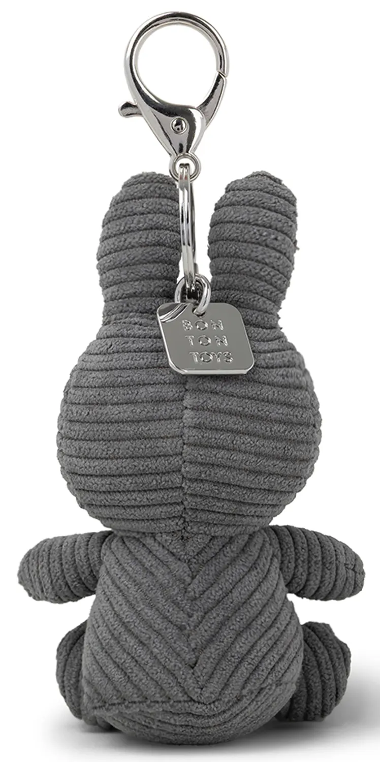 Miffy Schlüsselanhänger Cord Grau