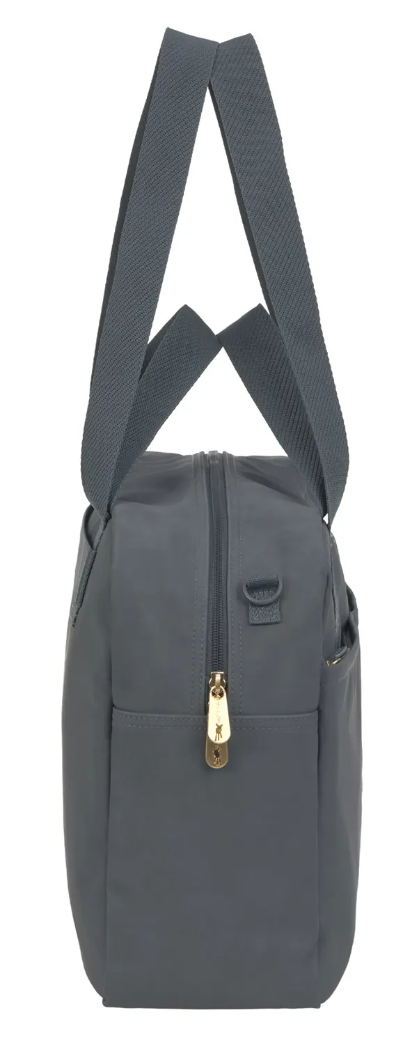 Lässig Wickeltasche  Everyday Bag  Anthrazit Seite