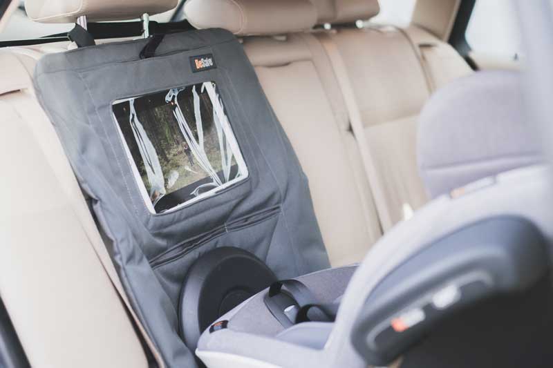 BeSafe 2-Phasen Sitzschutz mit Tablet-Halterung für Reboarder