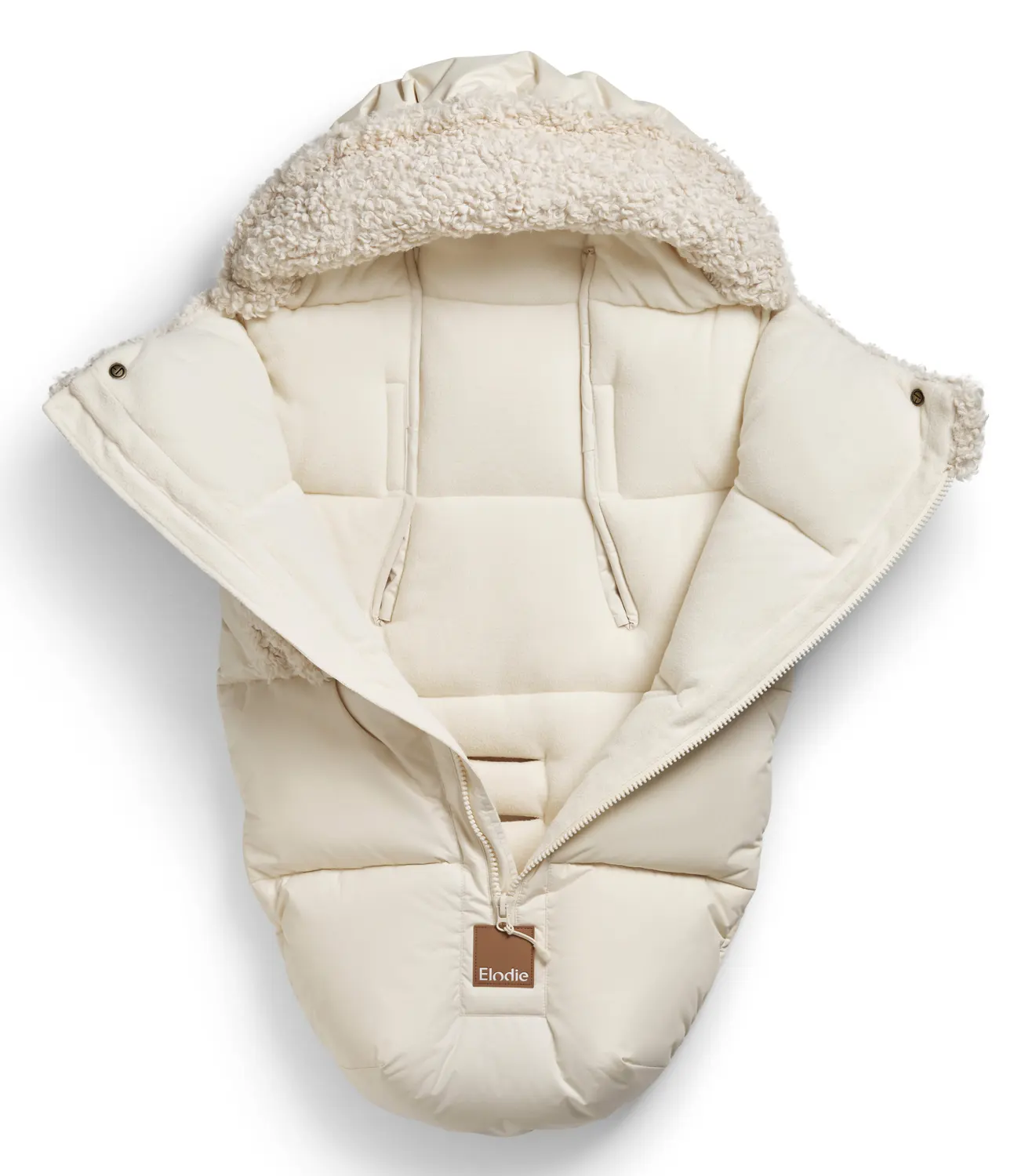 elodie fusssack soft sherpa offen
