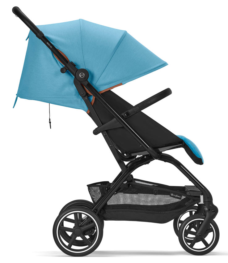 Cybex Eezy S+2 Beach Blue Seitenansicht