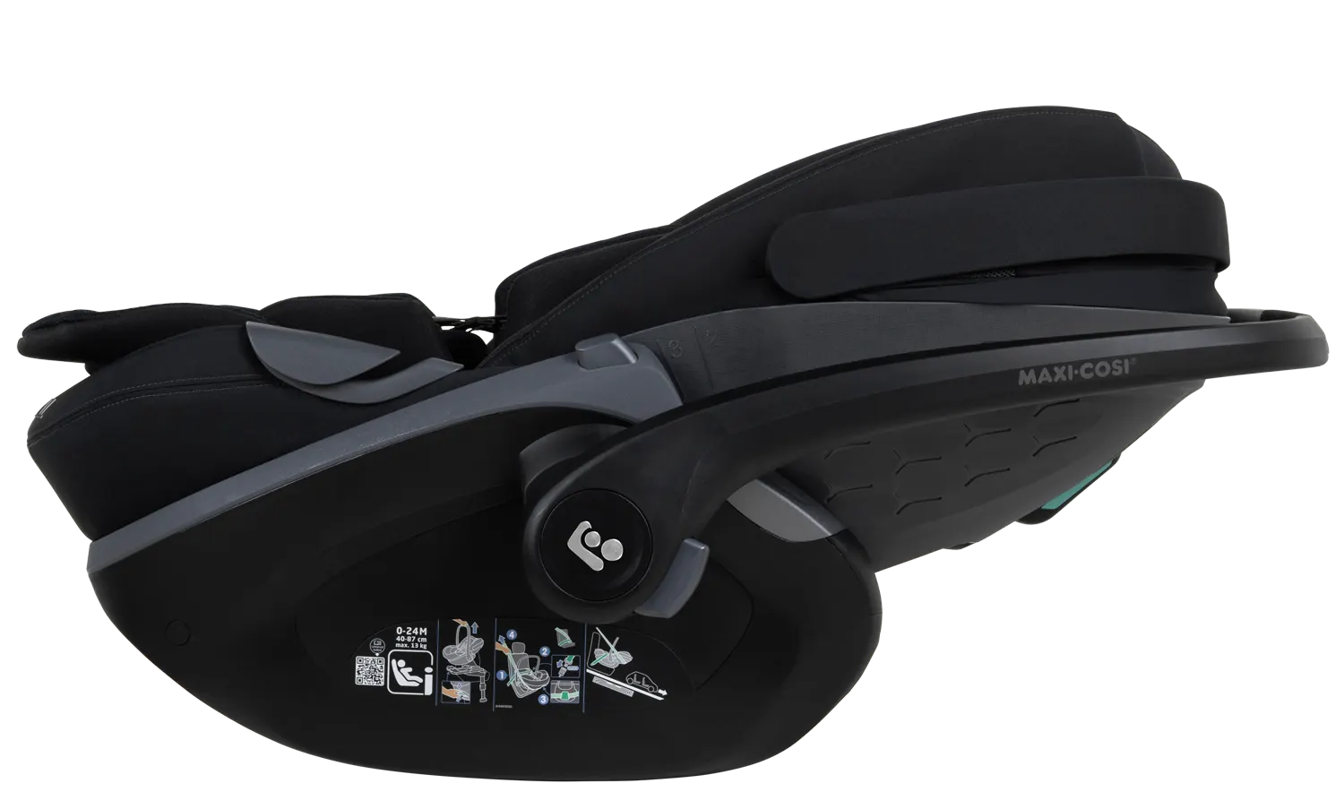joolz maxi cosi pebble slide pro space black liegen