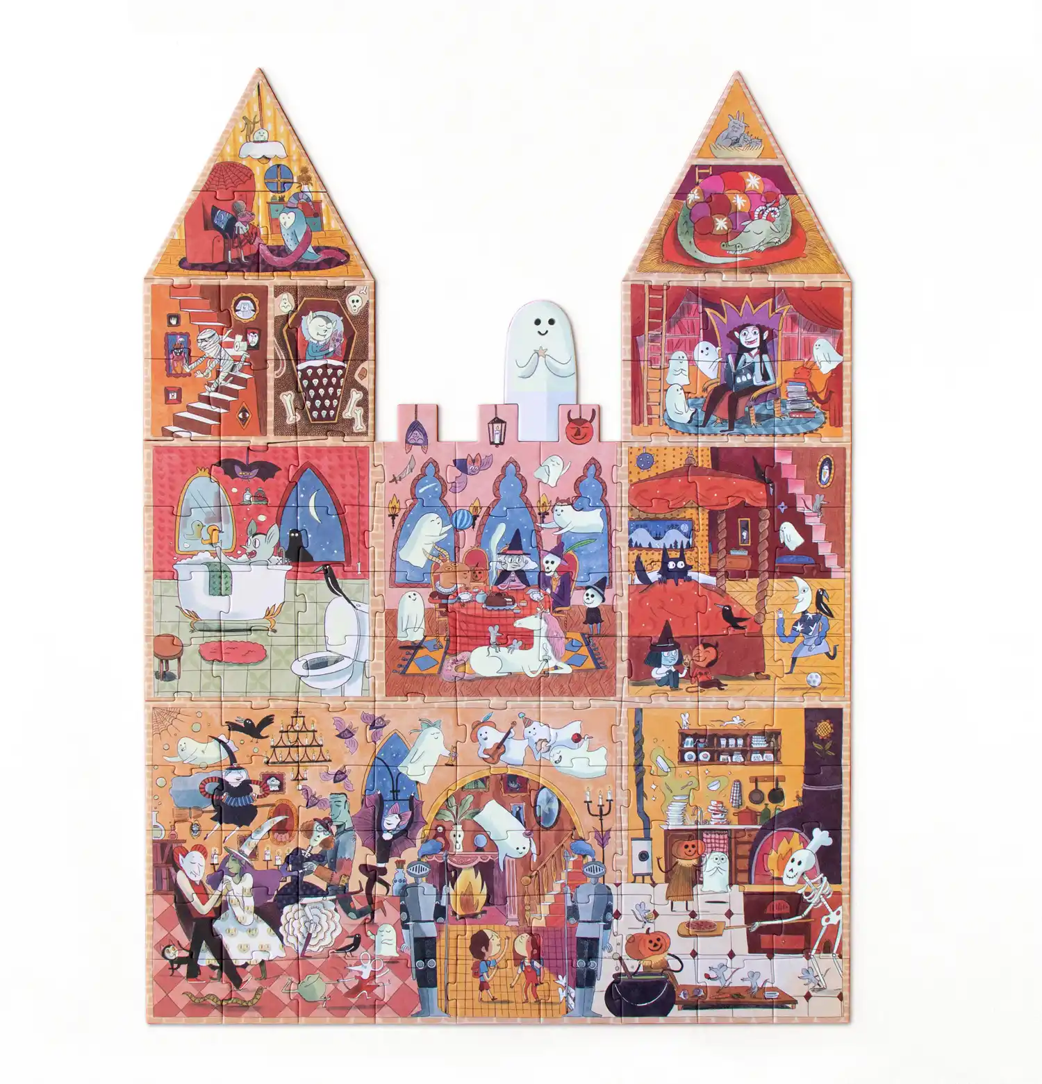 Londji puzzle enchanted playing field back