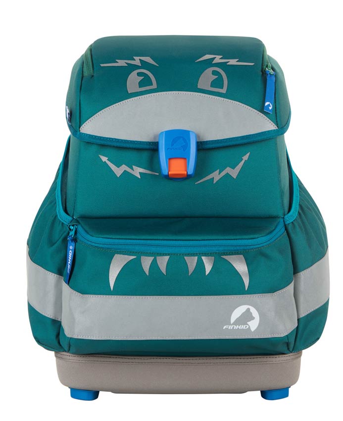 Finkid Schulranzen Buddy Eko Sport Deep Jungle/Mosaic Sticker