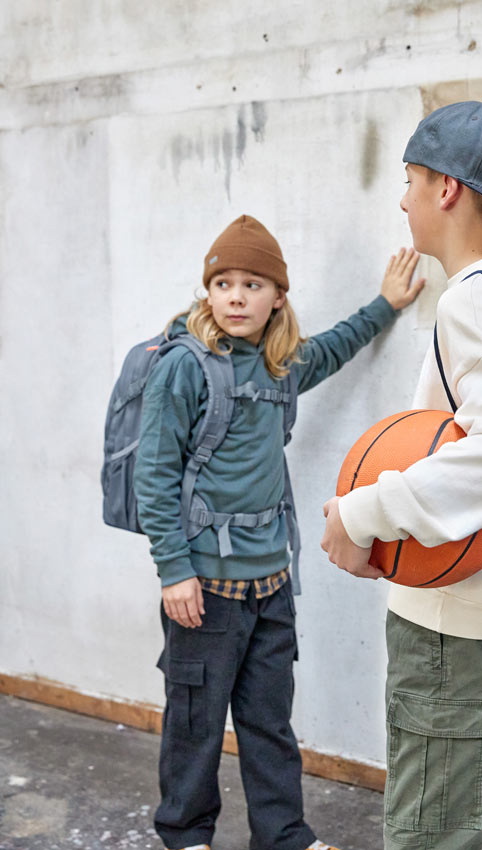 Lässig Schulrucksack Bold Origin Blau