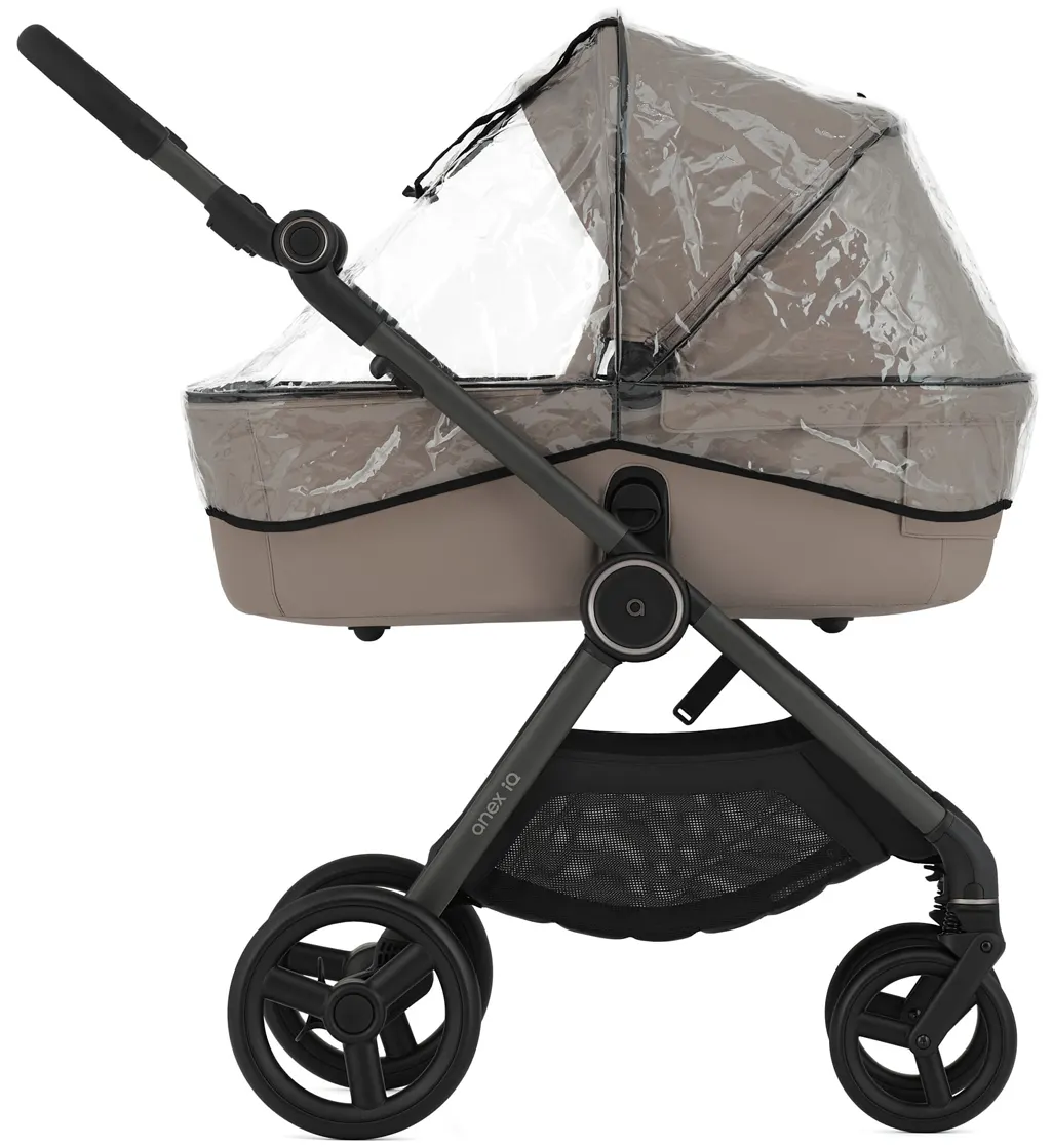 Anex IQ Kinderwagen Babywanne inklusive Regenschutz in sand