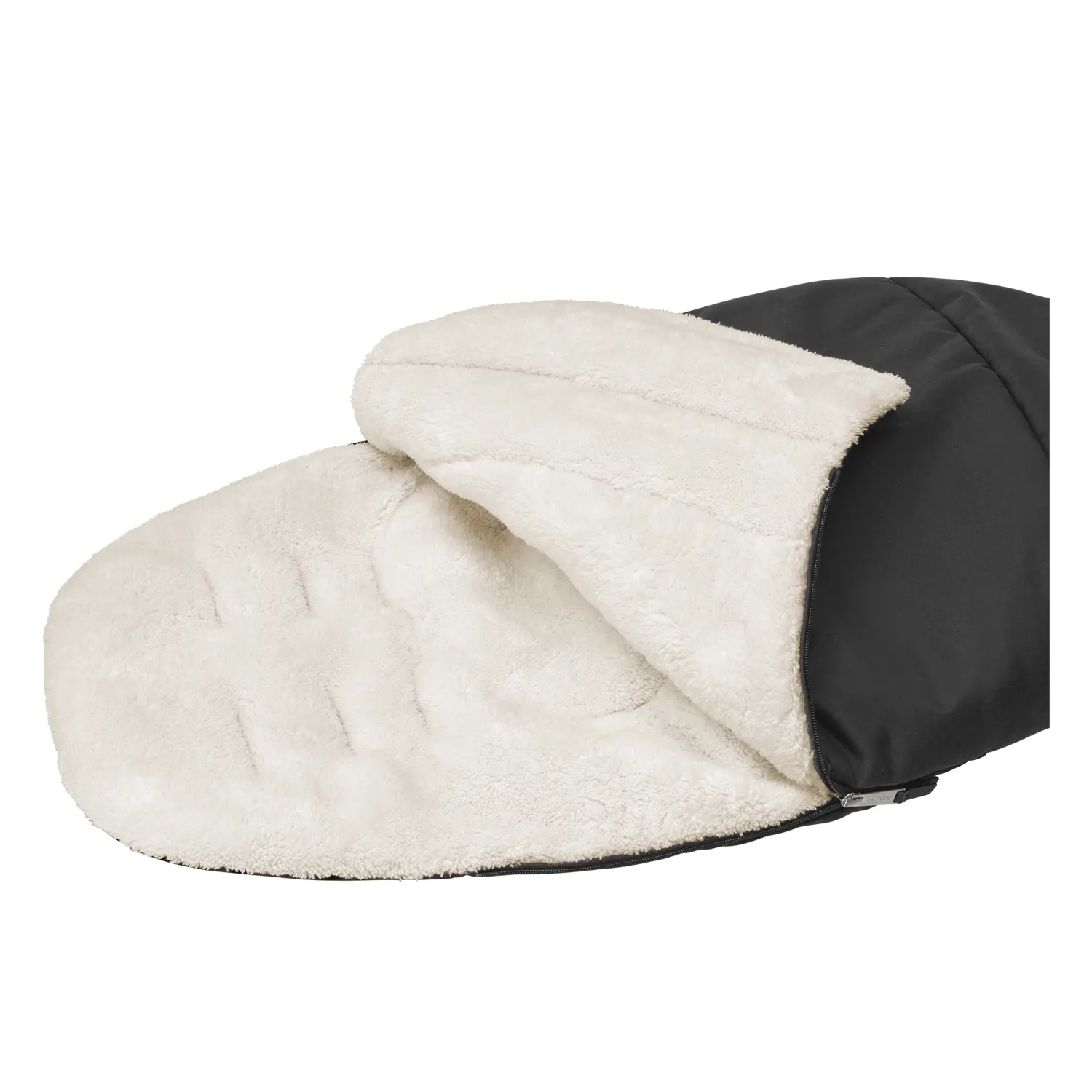 maxi cosi 2 in 1 fusssack black offen