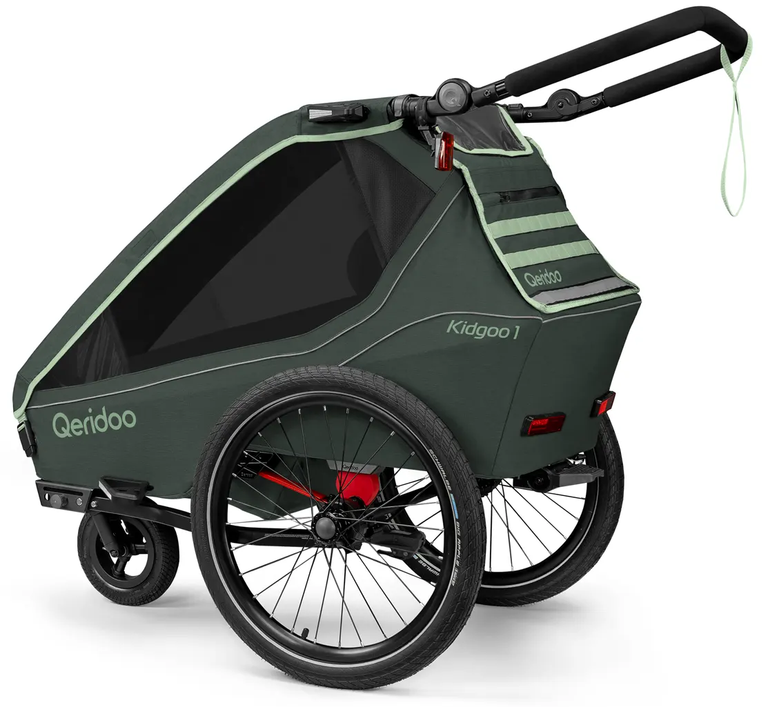 Qeridoo Kidgoo 1 grün Seitenansicht