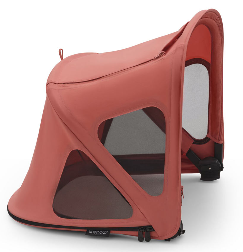 Bugaboo Sonnendach mit Belüftungsfenster Sunrise Red