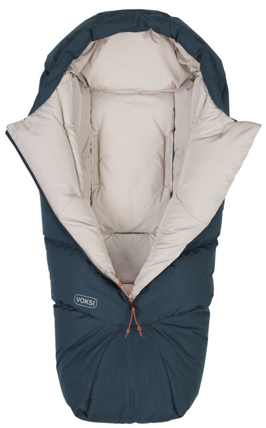Voksi Fußsack Adventure North Poppy Blue