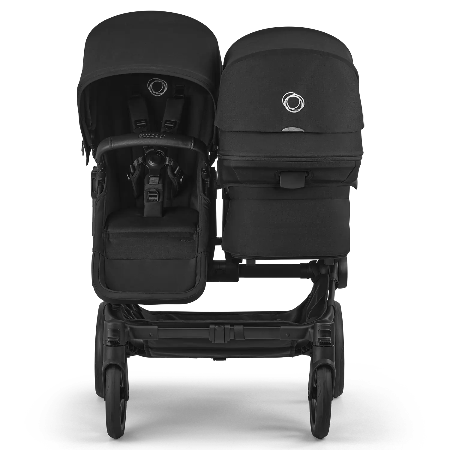 bugaboo donkey 6 duo heritage black desert taupe front