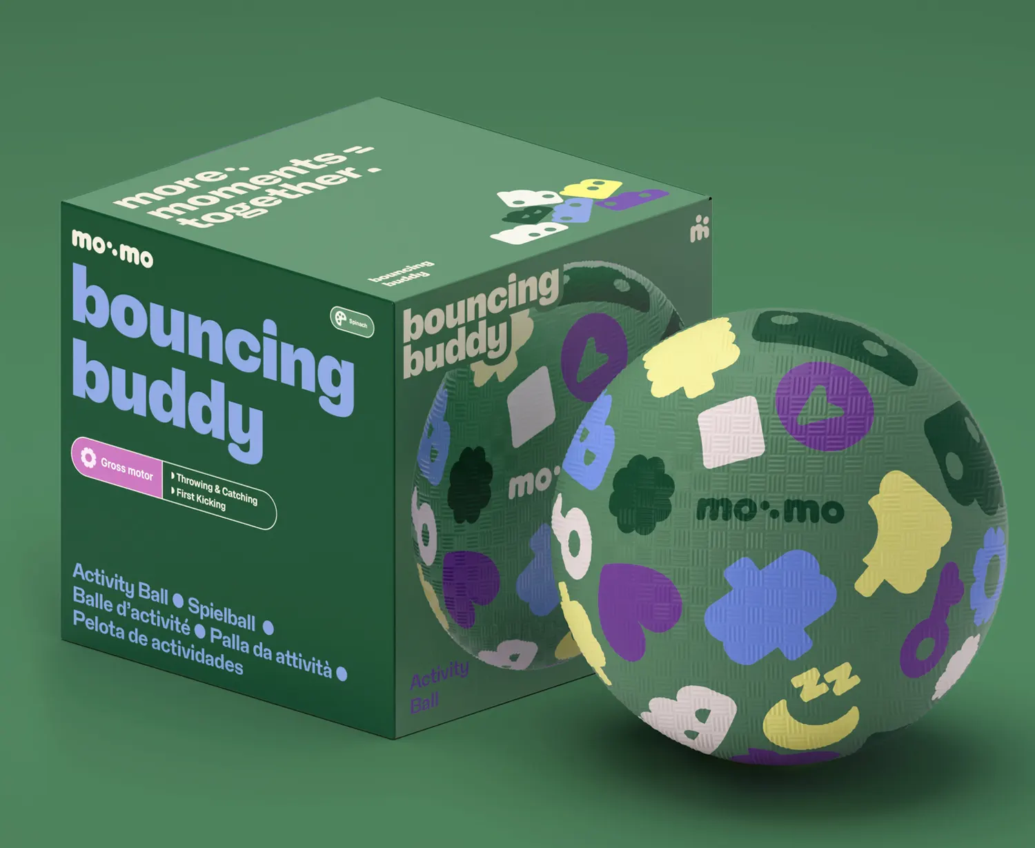 mo:mo Bouncing Buddy Spielball