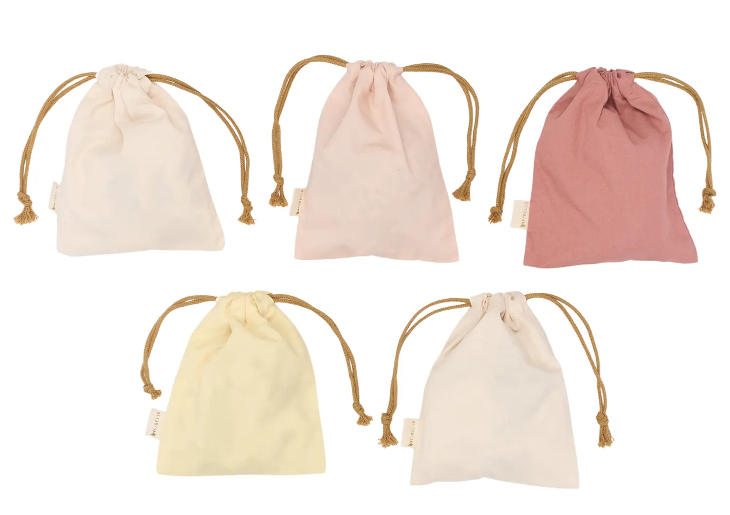 fabelab Geschenkbeutel Rose Rückseite