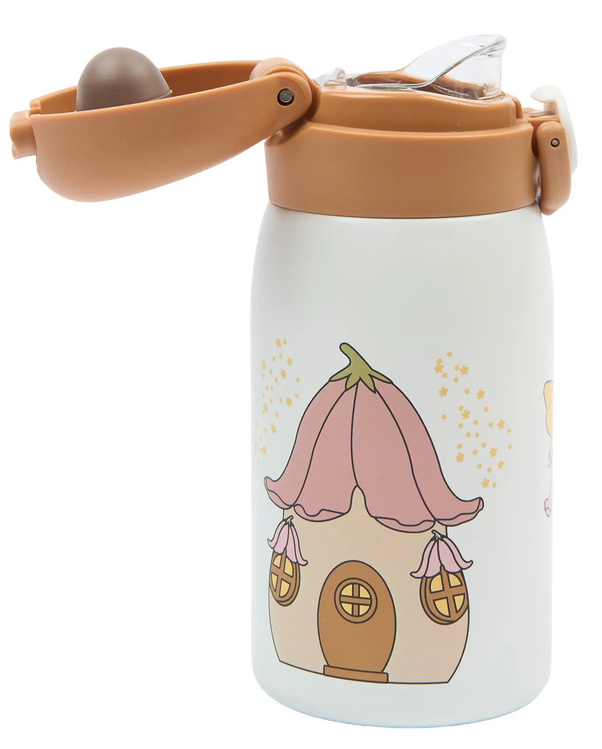 fabelab drinking bottle little fairy lid open