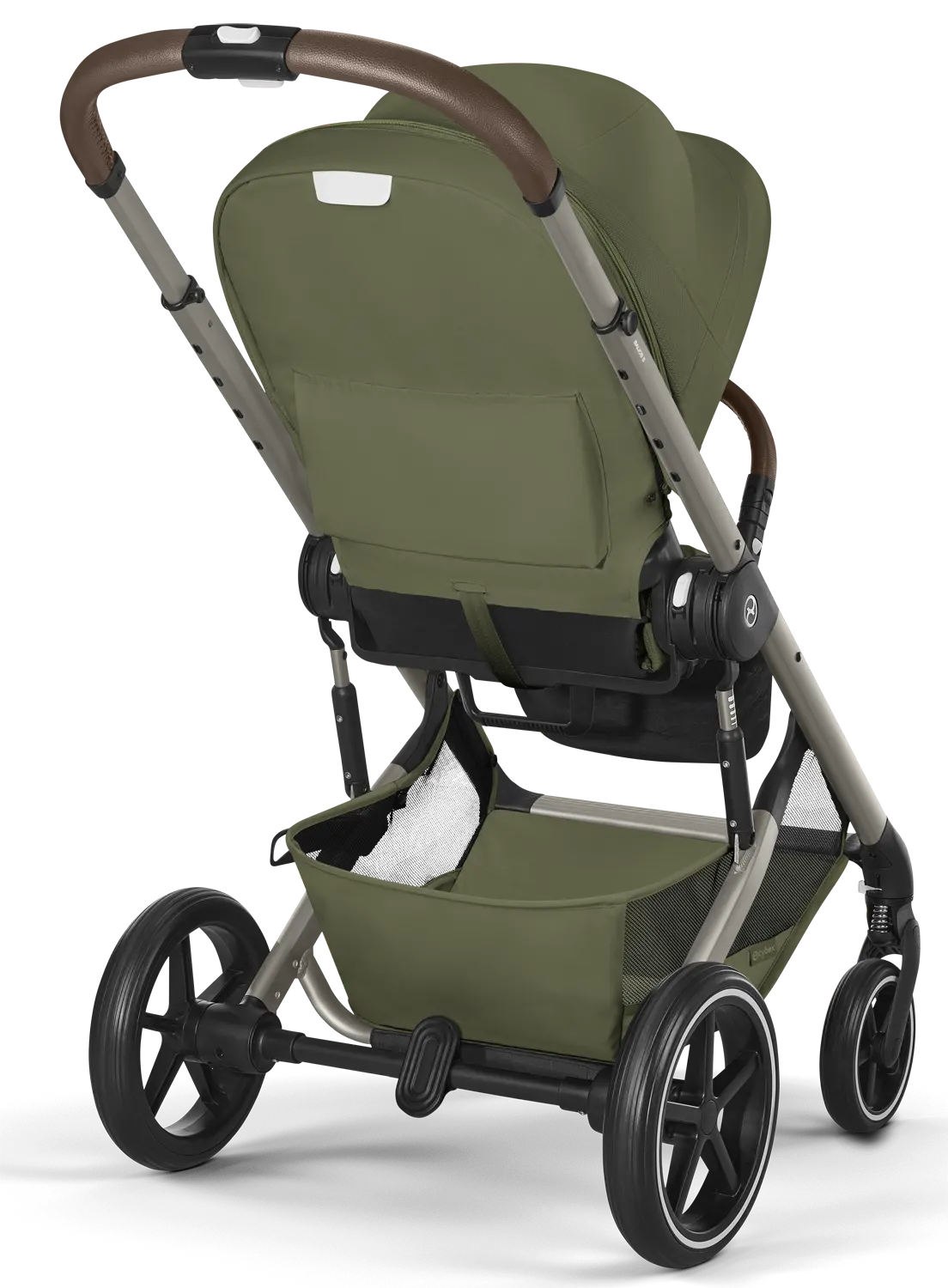 cybex balios s lux 2026 moss green back