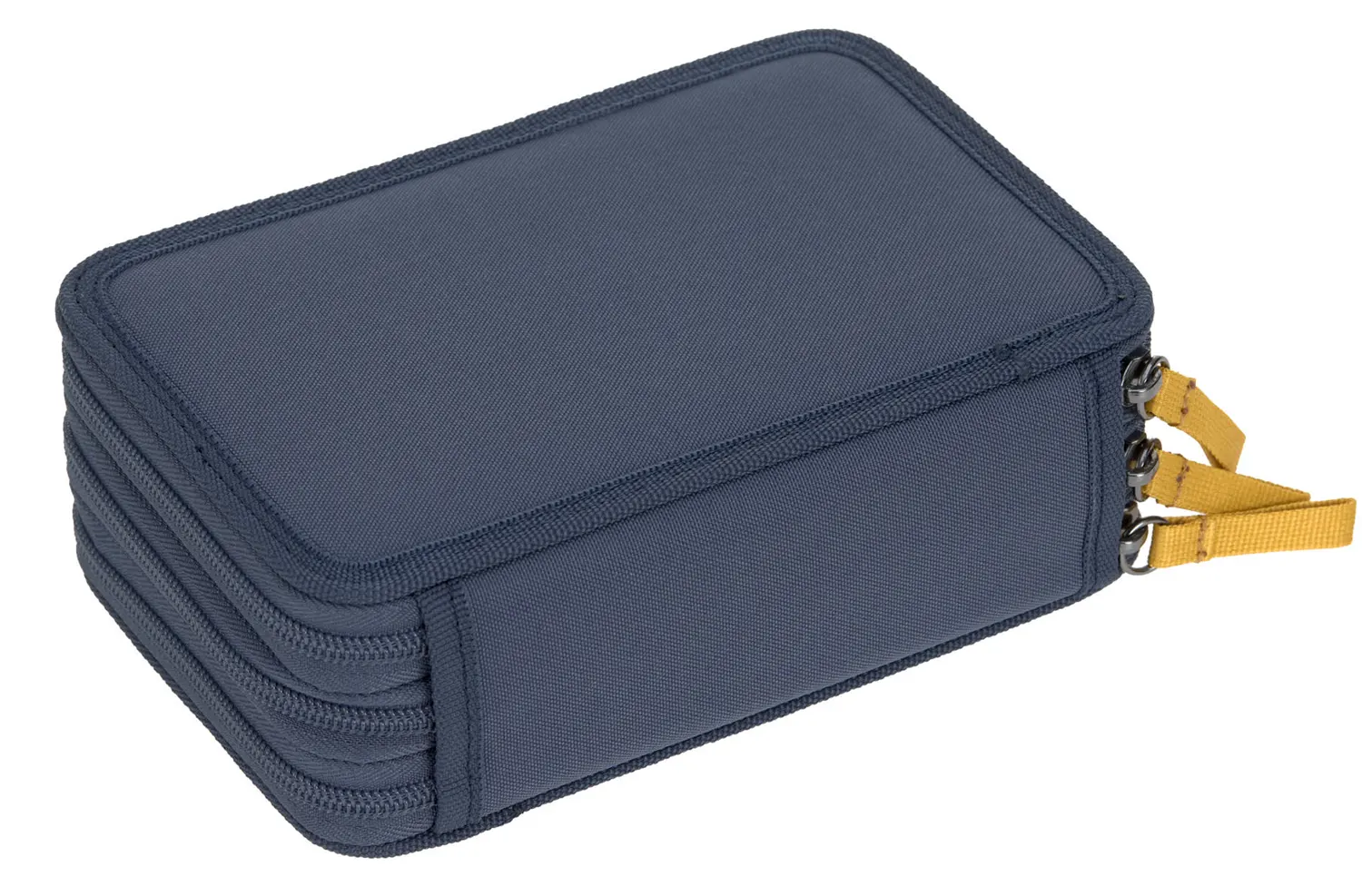 Lässig 3 Fach Federtasche Navy Rückseite
