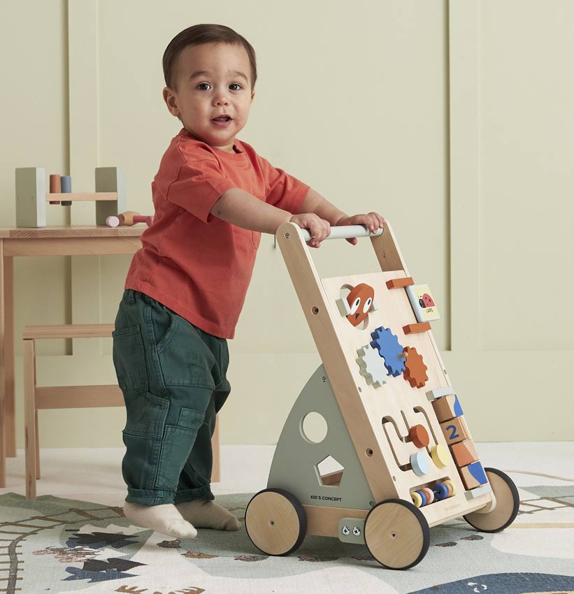 Kids Concept Lauflernwagen Edvin