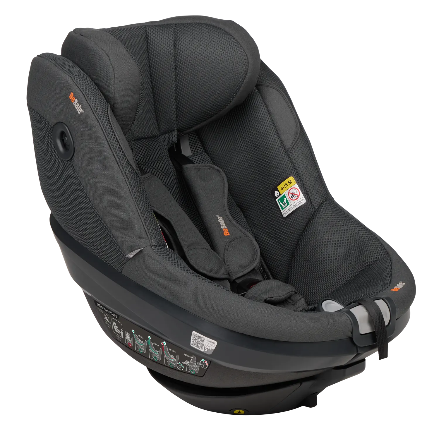 besafe beyond2 360 b anthracite mesh rechts