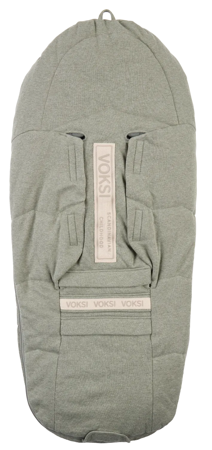 Voksi Fußsack Meadow Green Rückseite