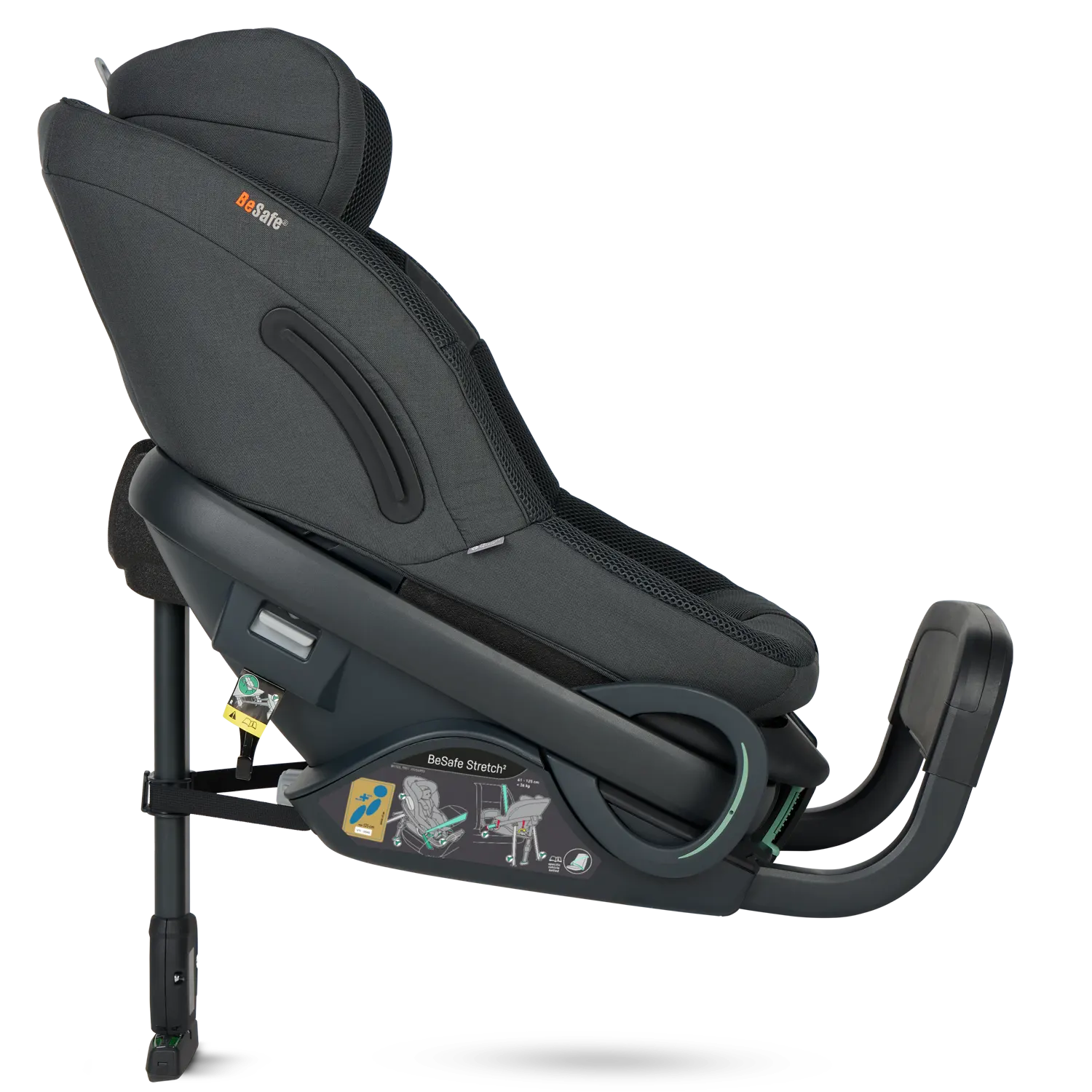 besafe stretch2 anthracite mesh seite