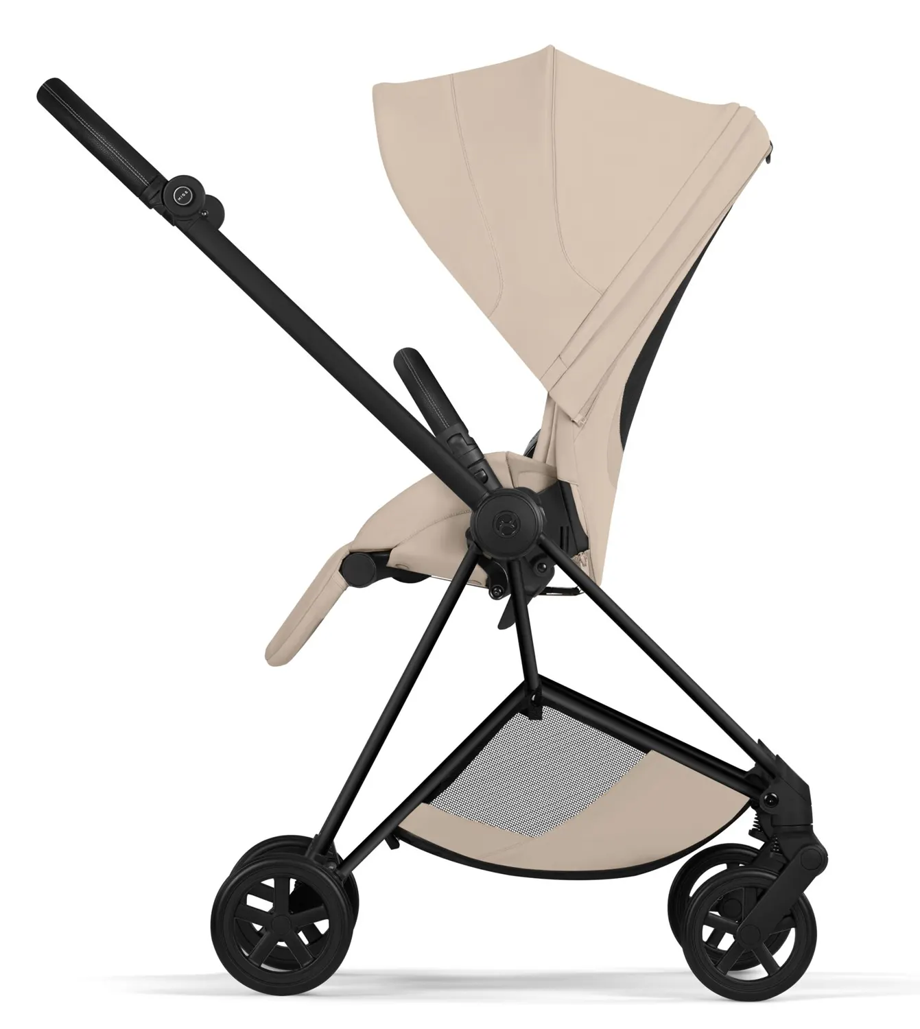 Cybex Mios Style Buggy Matt Black Cozy Beige