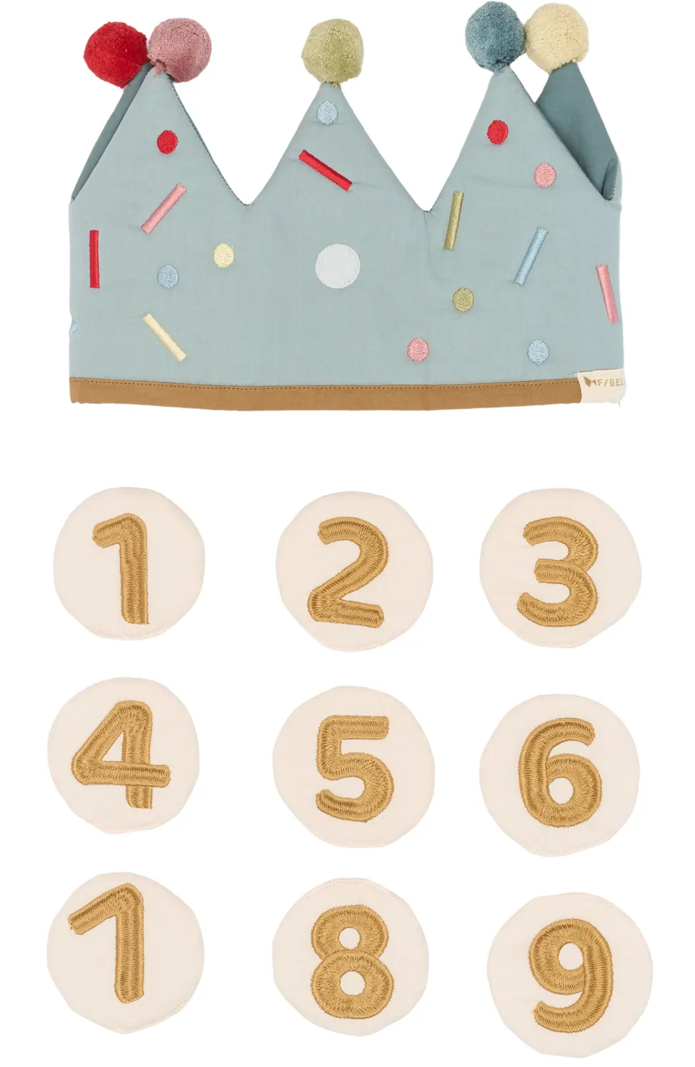 Fabelab geburtstagskrone mit Zahlen