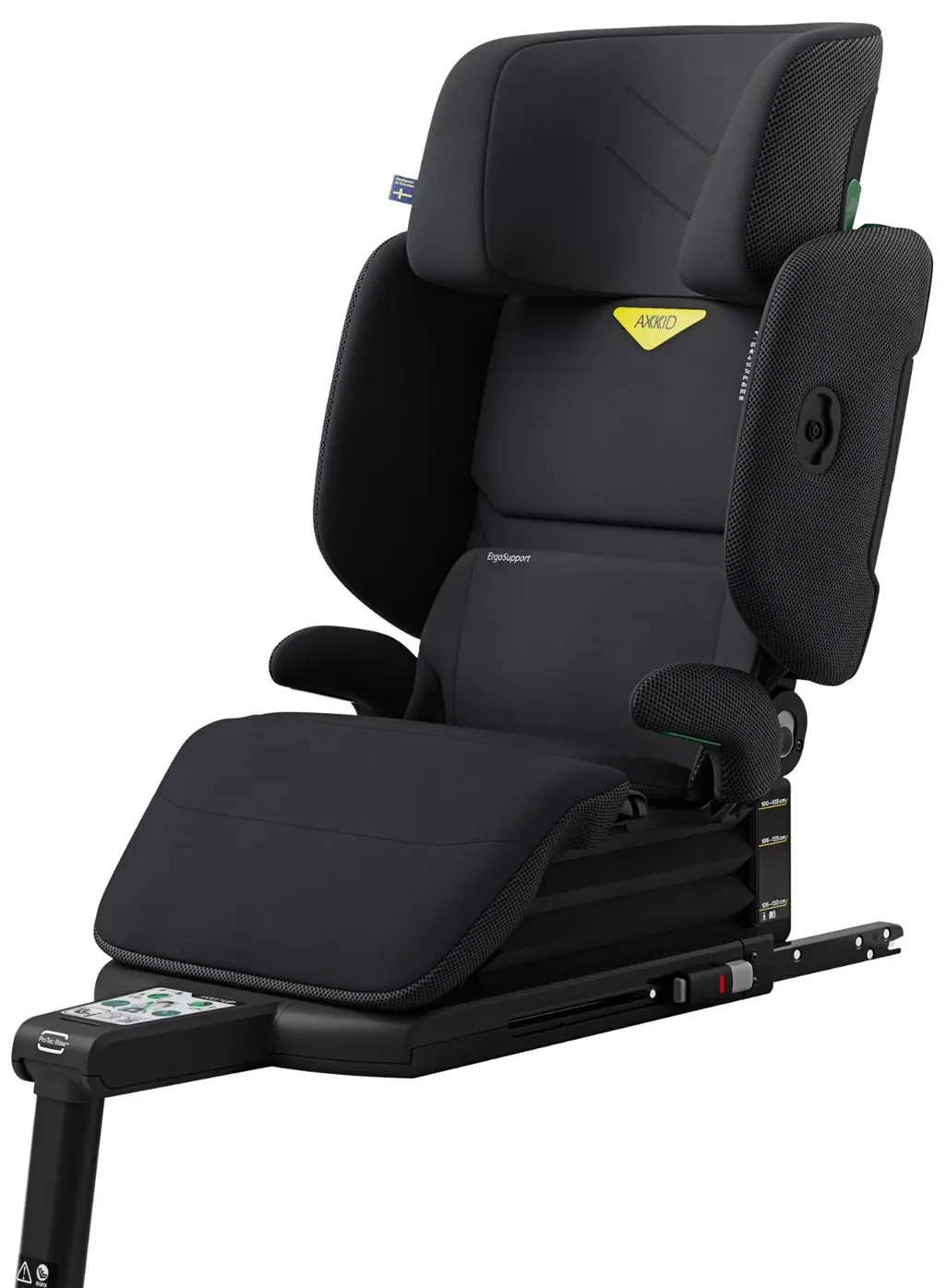 Axkid Up Kindersitz schwarz bis 105 cm