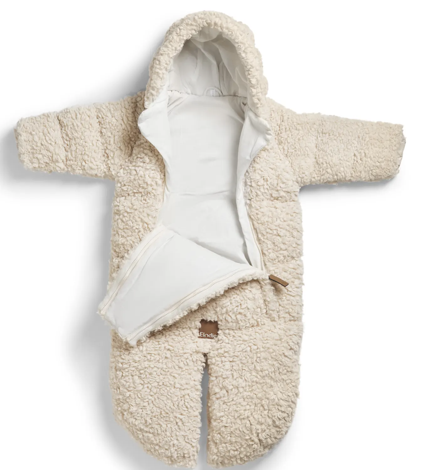 Elodie footmuff overall soft sherpa open