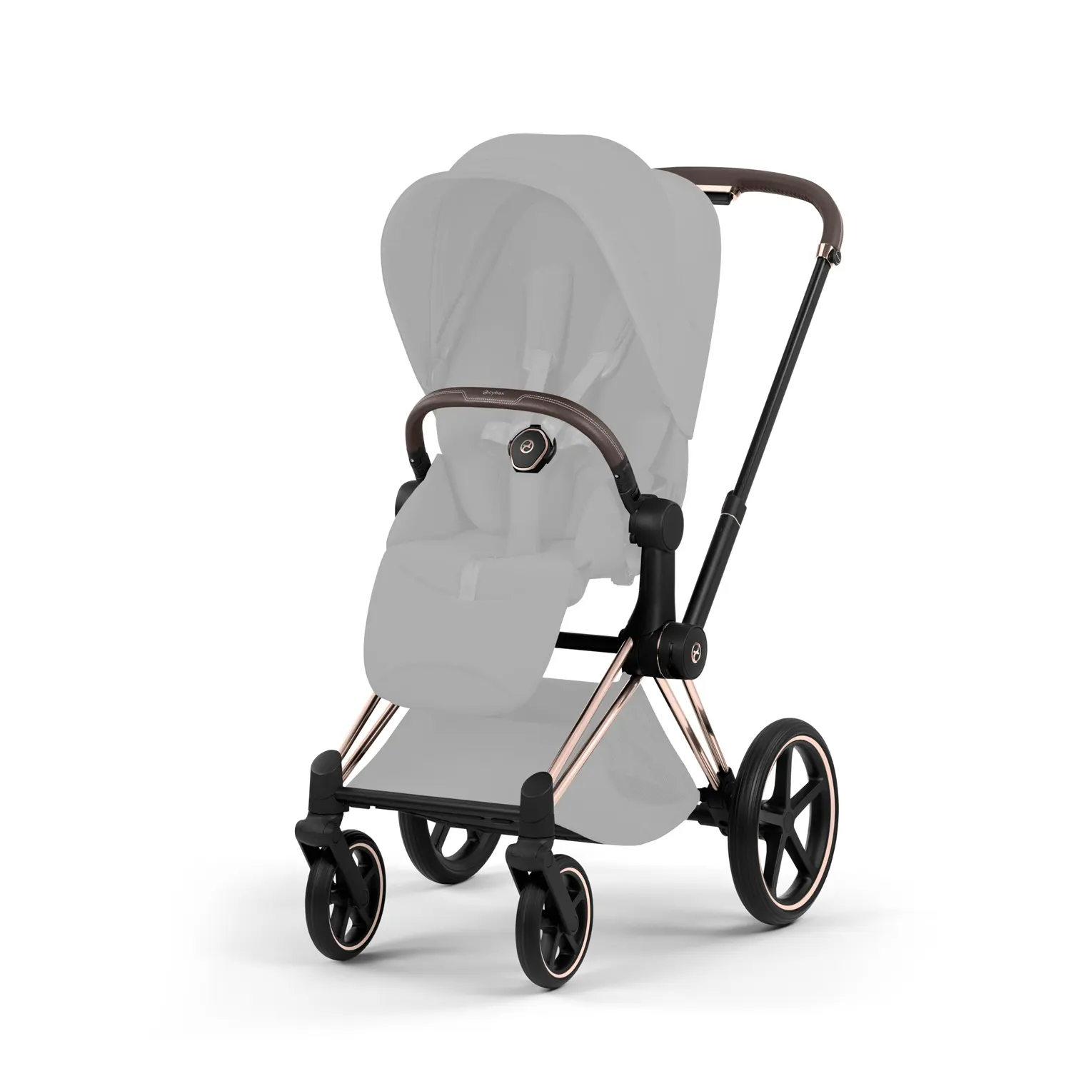 cybex priam style gestell rosegold seite