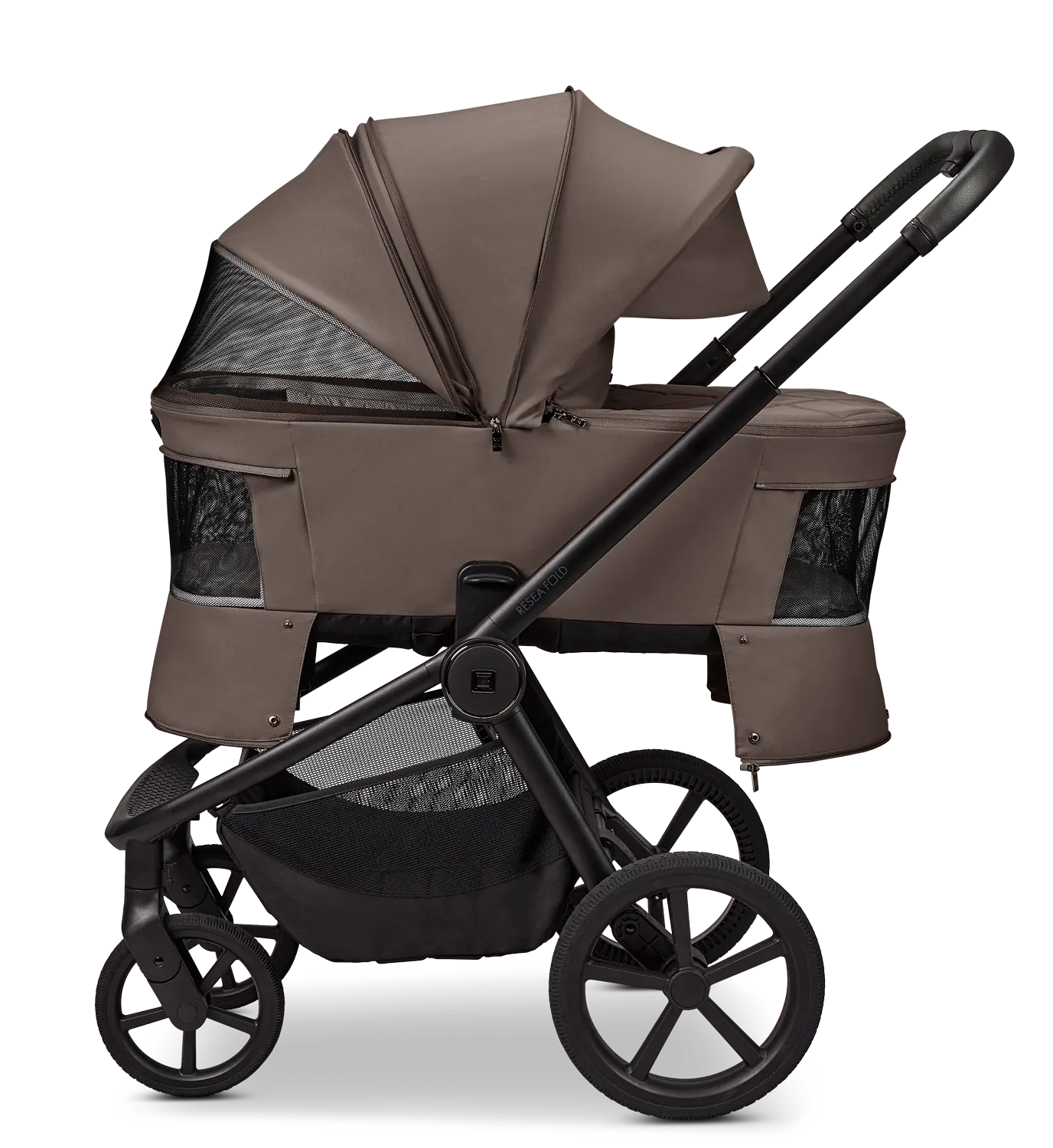 moon resea fold greige buggy wanne offen