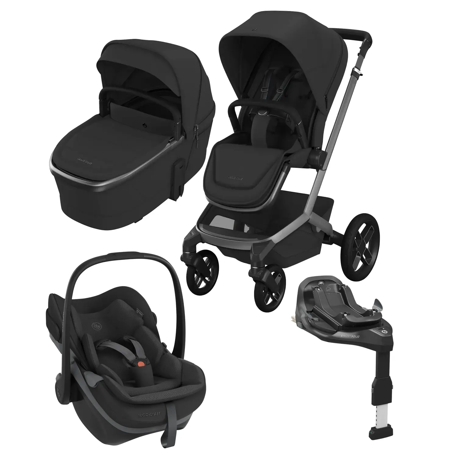 maxi cosi fame set slide pro onyx black