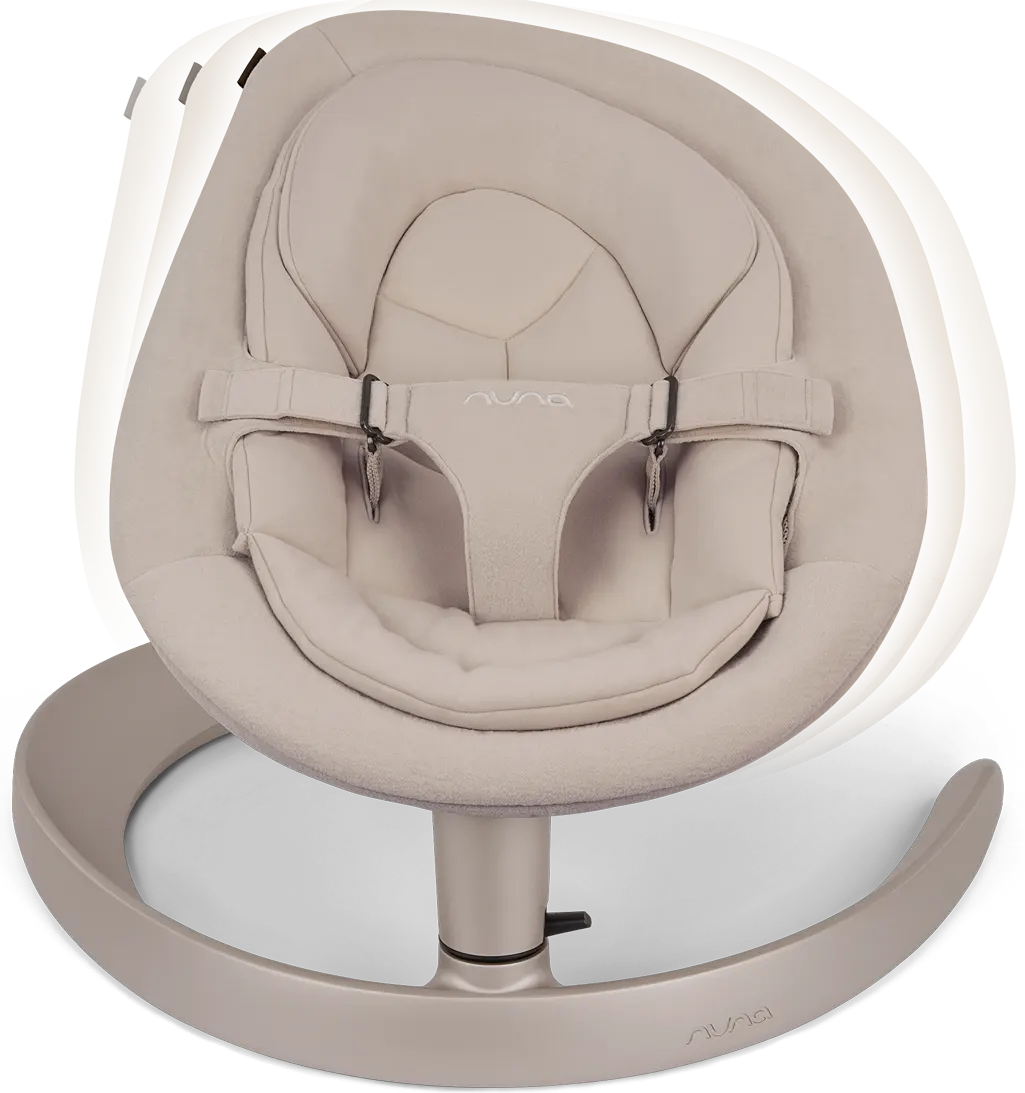Nuna Leaf Grow bouncer beige