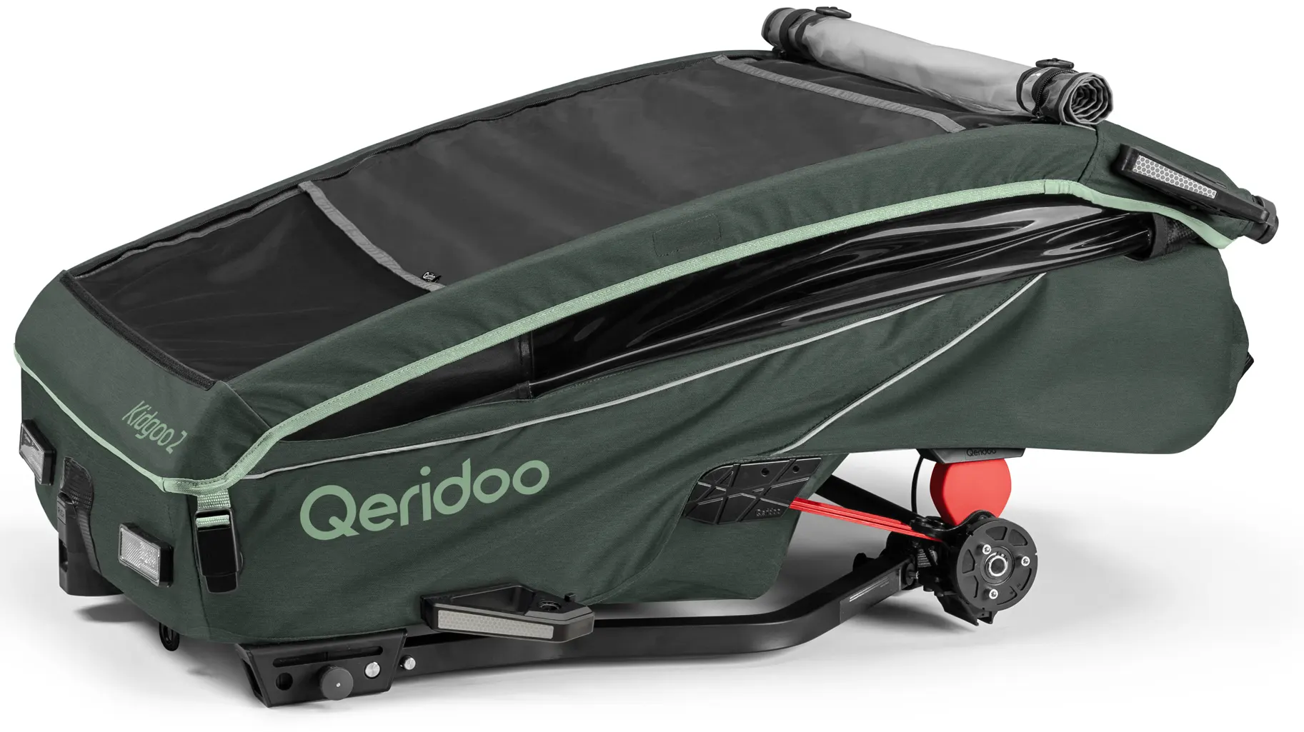 Qeridoo Kidgoo 2 Buggy blau gefaltet