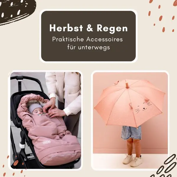 Herbst Accessoires für Kinderwagen und Kindersitze