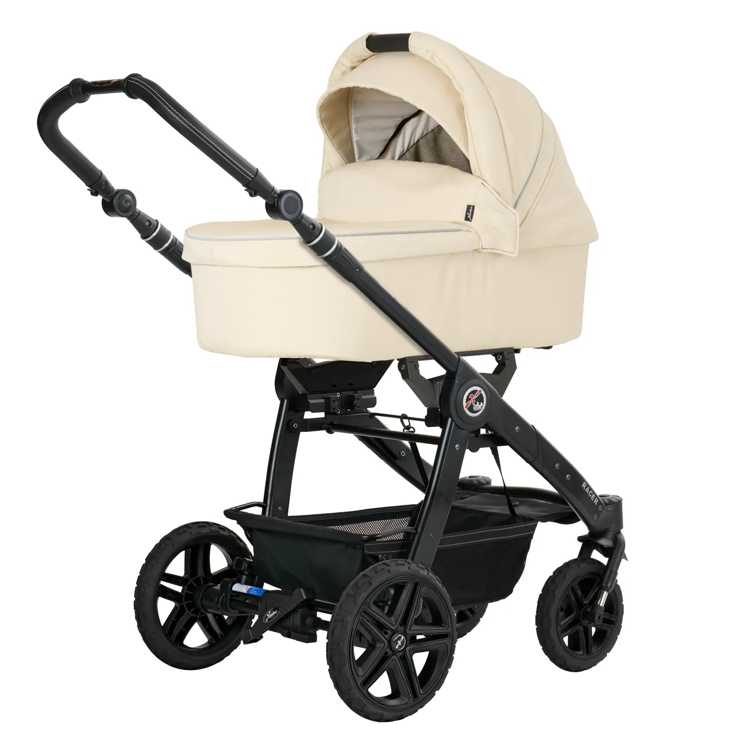 Hartan Racer GTS bathtub butter yellow view slanted