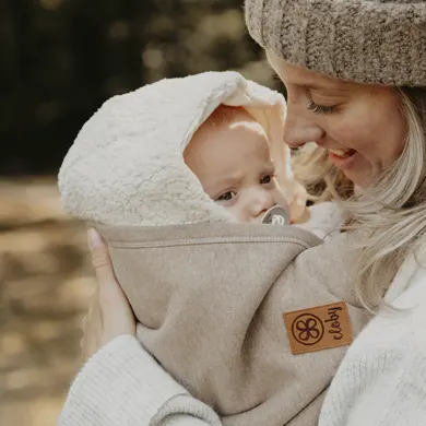 Cloby Teddy Decke Babytrage
