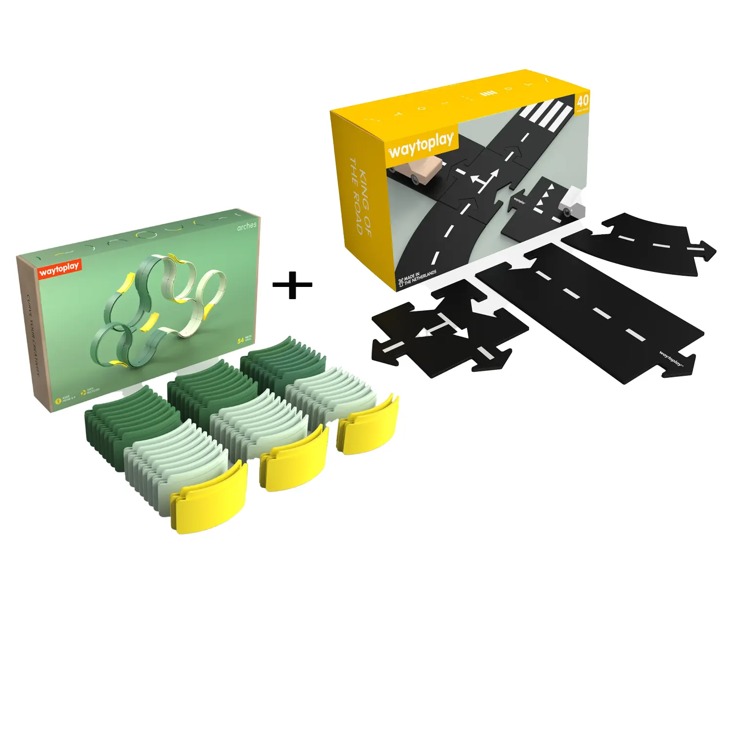 Waytoplay XXL Set Arches Builder und King of the Road