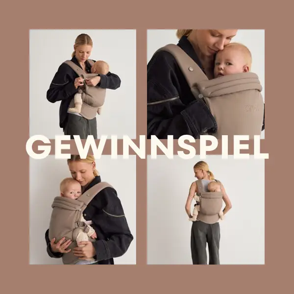 Gewinnspiel Anex Whiz-hug Babytrage