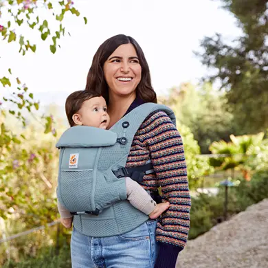 Ergobaby Adapt Mesh Babytrage ist atmungsaktiv und ergonomisch