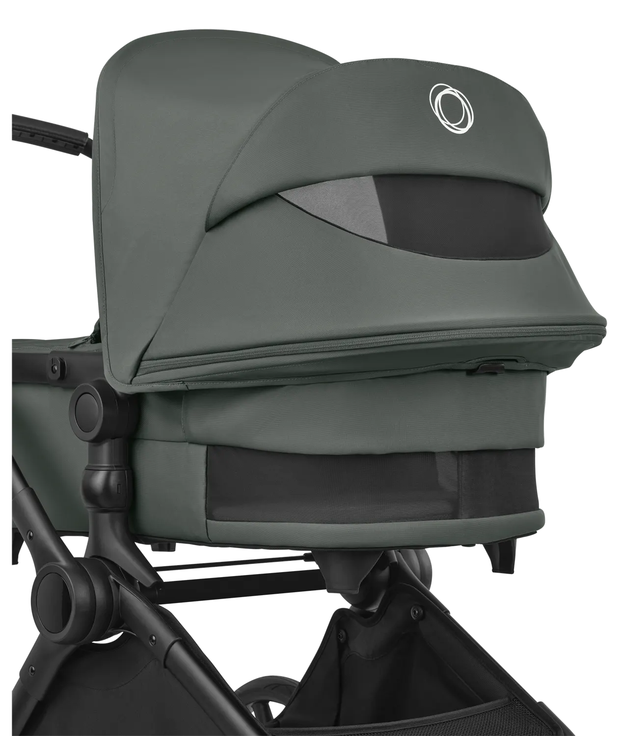 bugaboo cub forest green komplett wanne hinten