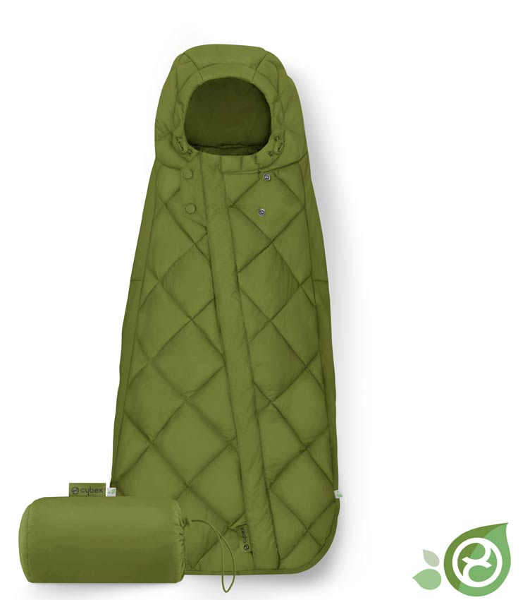 Cybex Fußsack Snogga 2 Mini für Babyschale Nature Green