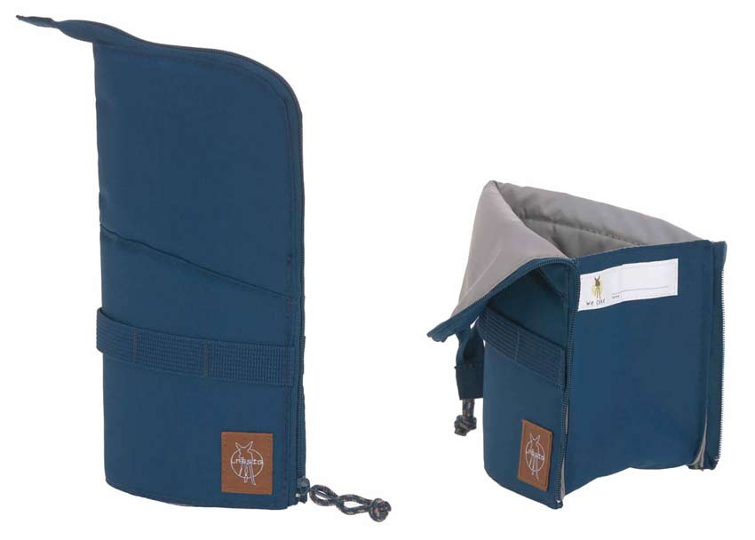 Lassig Schulranzen Set Flexy Unique Navy Krammtasche