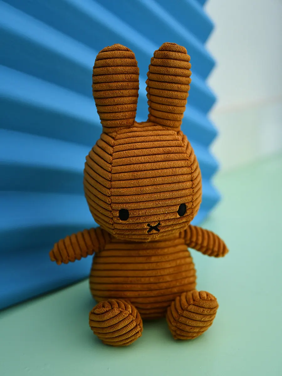 Miffy Kuscheltier Cord cinnamon