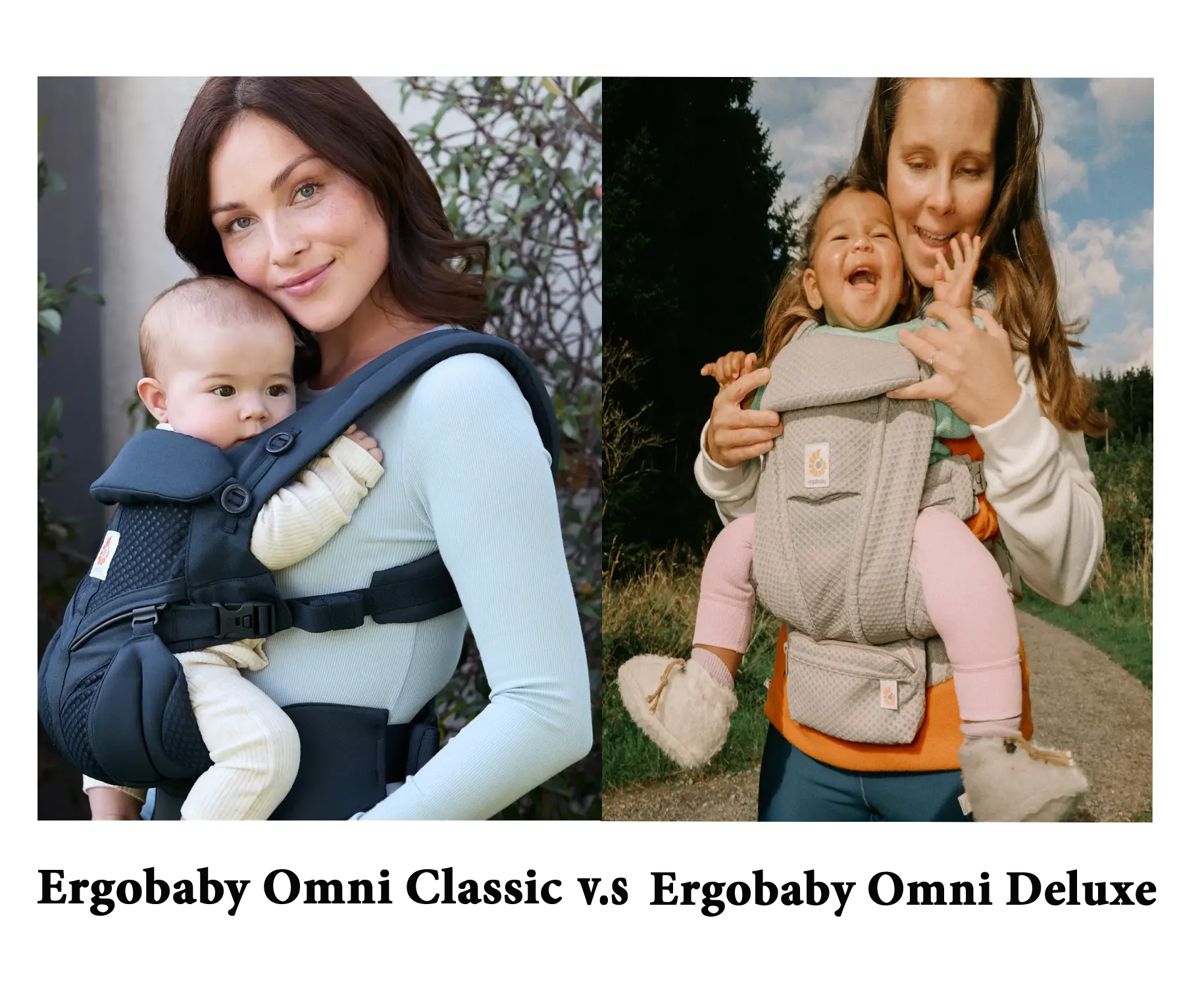 Ergobaby Omni Deluxe vs. Omni Classic