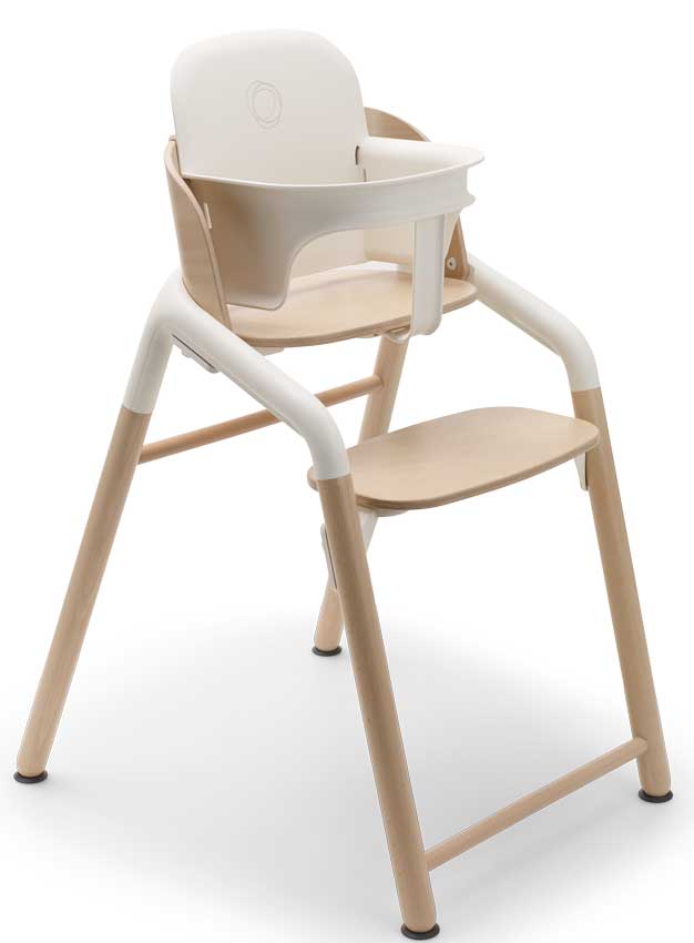 Bugaboo Giraffe mit Baby Set Wood White