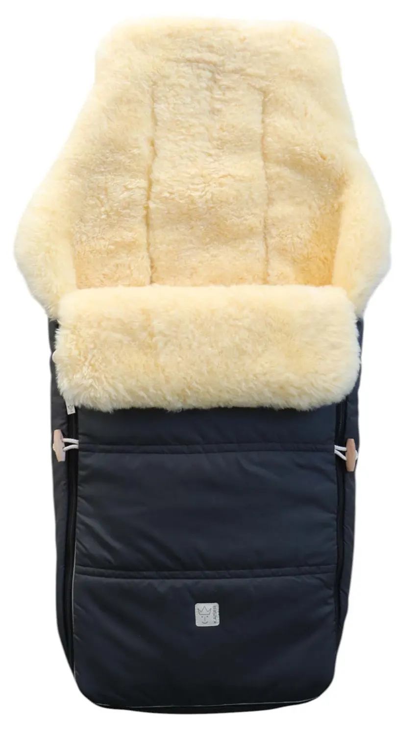 Kaiser Dublas lambskin footmuff anthracite