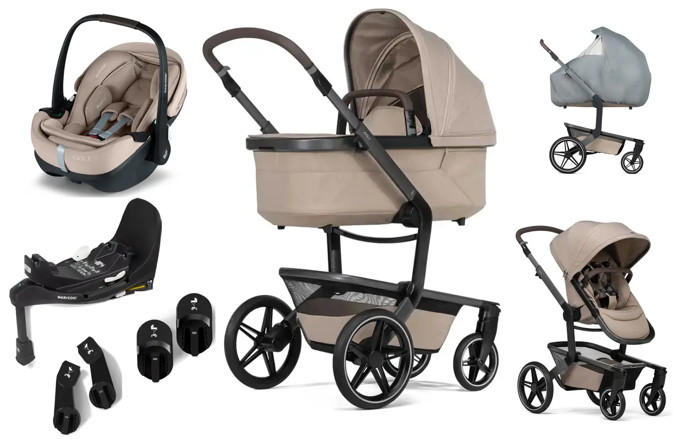 Joolz Day 5 Kinderwagen Set 4-in-1