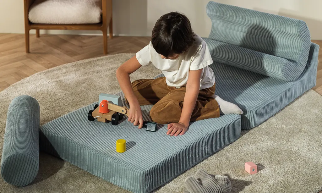Wigiwama Kinderzimmer Klappsessel fürs Kind Flipster peppermint
