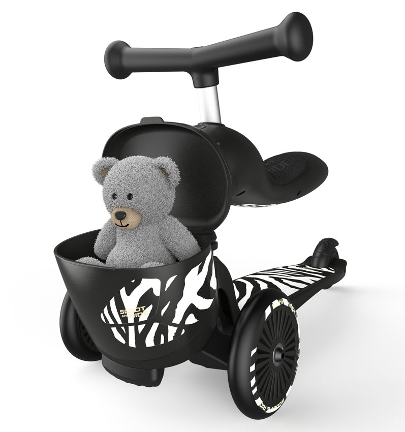 Scoot and Ride Highwaykick 1 Lifestyle Zebra Rutschauto
